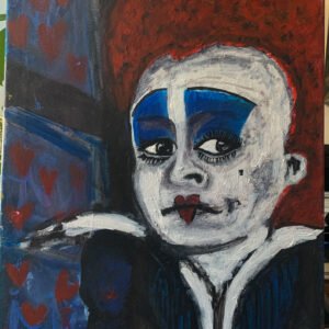Queen of Hearts Original Paint