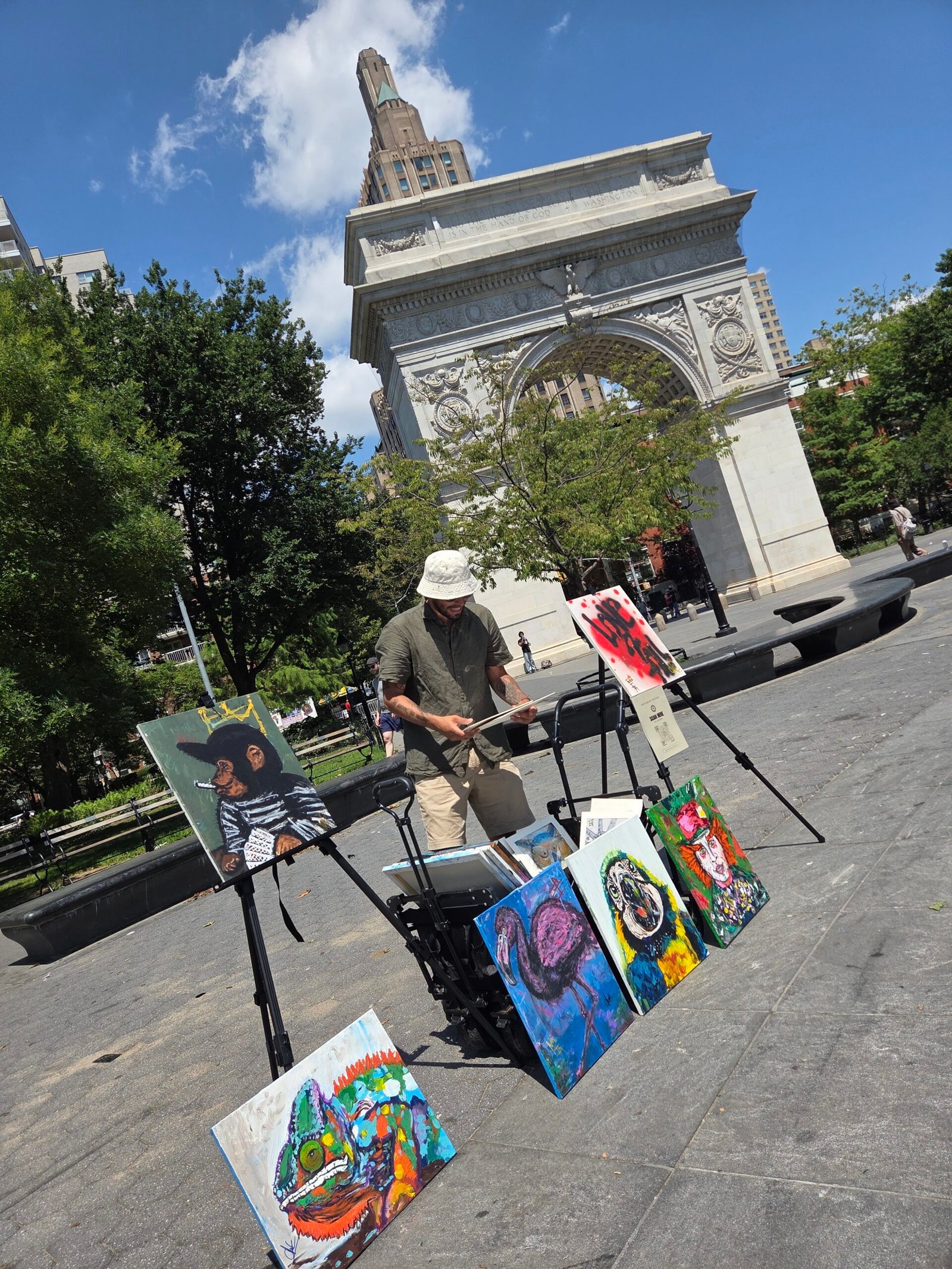 Washington Square Park. 4th the July 2026